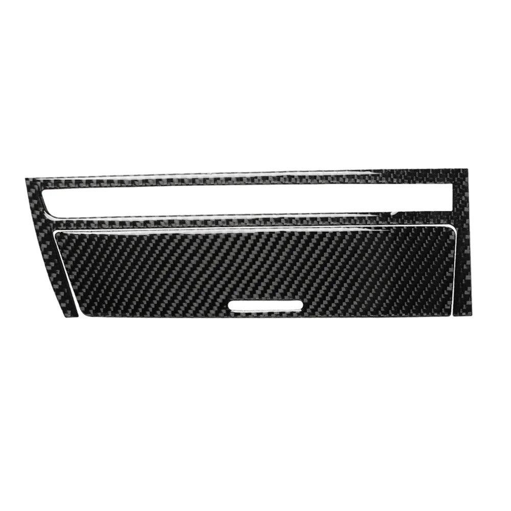 2pc interior do carro tira central cobre decoração guarnição para bmw velha série 3 e46 1998-2005 substituição preto tipo adesivo acessórios
