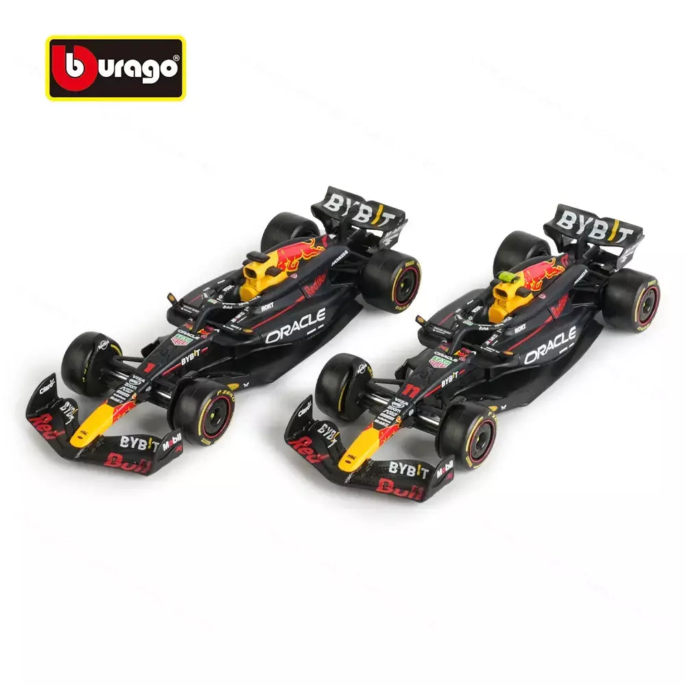 Bburago 1:43 Redbull 2024 RB20 # 1 # 11 F1 Racing Formula Car Simulação Estática Diecast Alloy Model Car