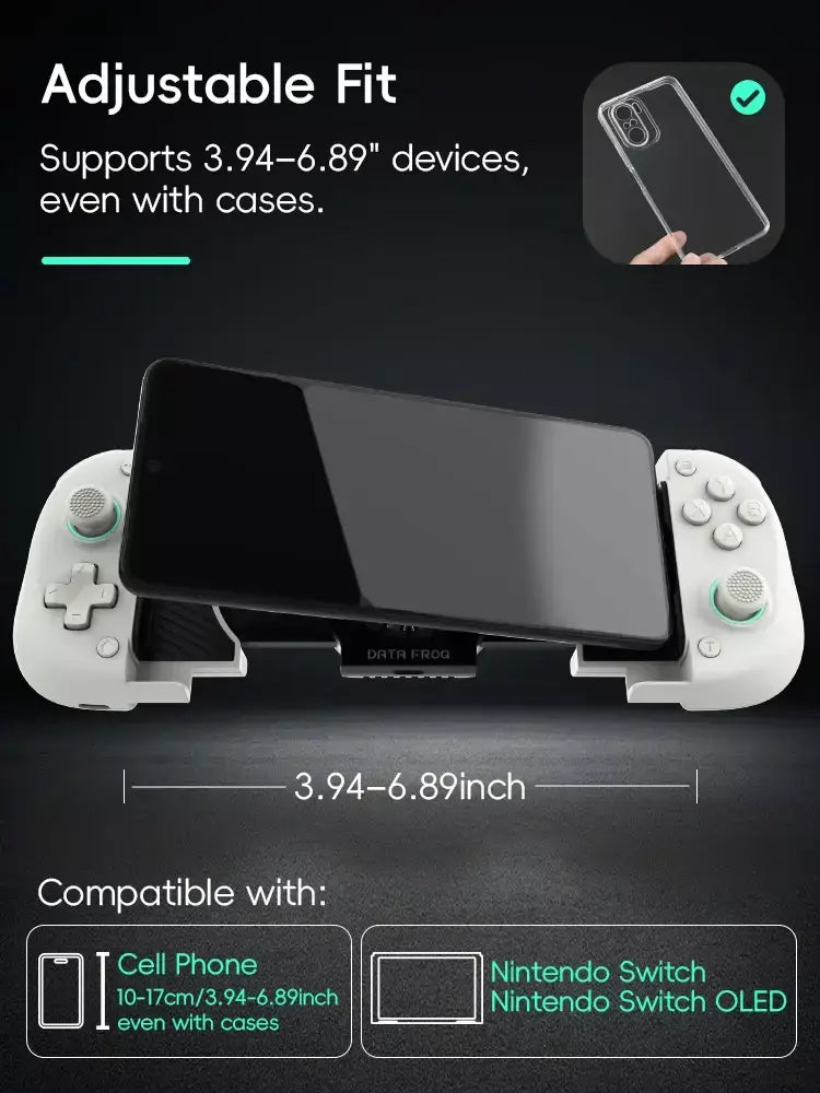 Controlador sem fio DATA FROG X3 para controlador de jogo Android para Samsung Galaxy para PUBG Mobile