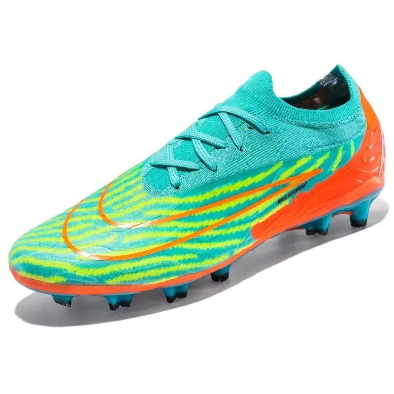 Anti Slip Wearable Resistente ao Desgaste Sapatos de Futebol, Spikes Especiais, Sapatos de Treinamento de Futebol ao Ar Livre para Jovens Adultos, AG, FT, Novo, Top Baixo, 2024