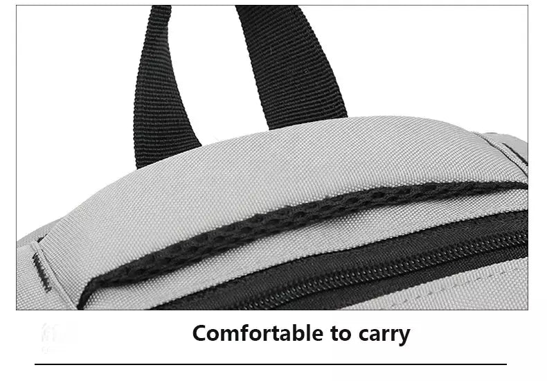 Mochila de carregamento USB impermeável para homens, sacos traseiros do escritório do negócio, mochila para laptop casual, mochilas escolares masculinas, 15,6";;VERDADEIRO;;"CINZA