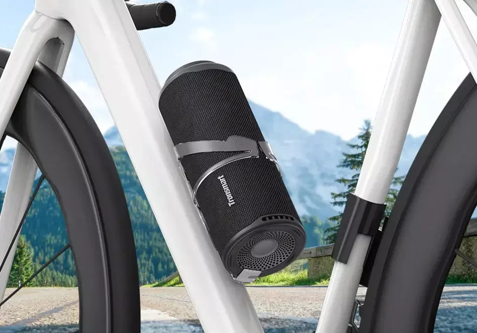 Tronsmart T8 caixa de som bluetooth portátil, Alto-falante Bluetooth 40W Alto-falante portátil externo com graves profundos, SoundPulse, IPX7 à prova d'água, controle de APP, para camping