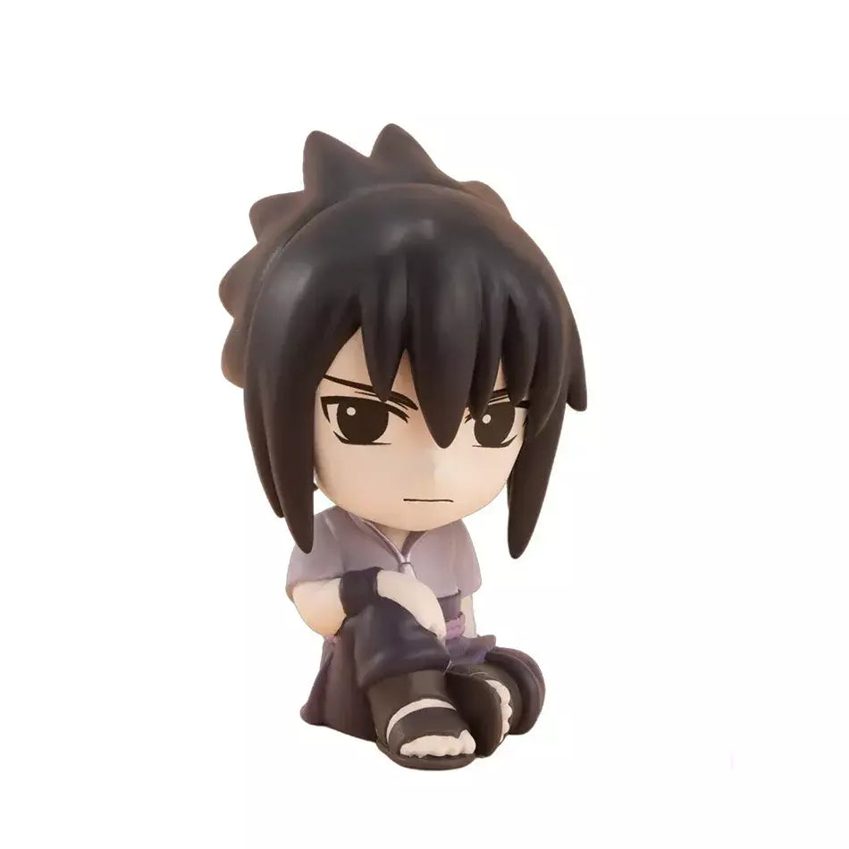 Novo 8 pçs/set Anime Figura Naruto Shippuden Hinata Sasuke Itachi Kakashi Gaara Figura de Ação Q Versão Figuras de PVC Brinquedos Presente