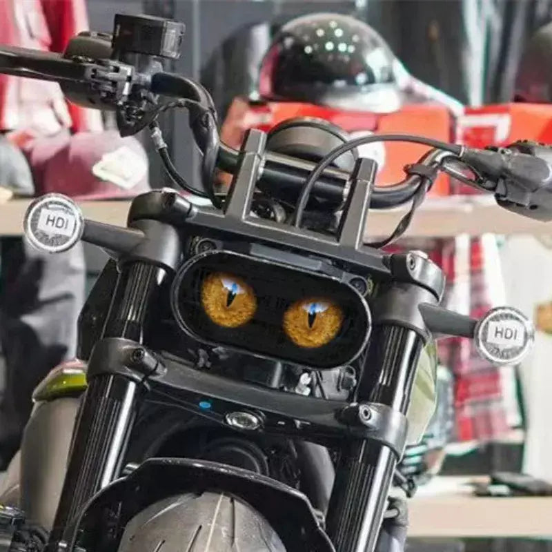 Para harley davidson sportster s rh 1250 rh1250 rh1250s acessórios da motocicleta frente carenagem farol adesivo guarda-3