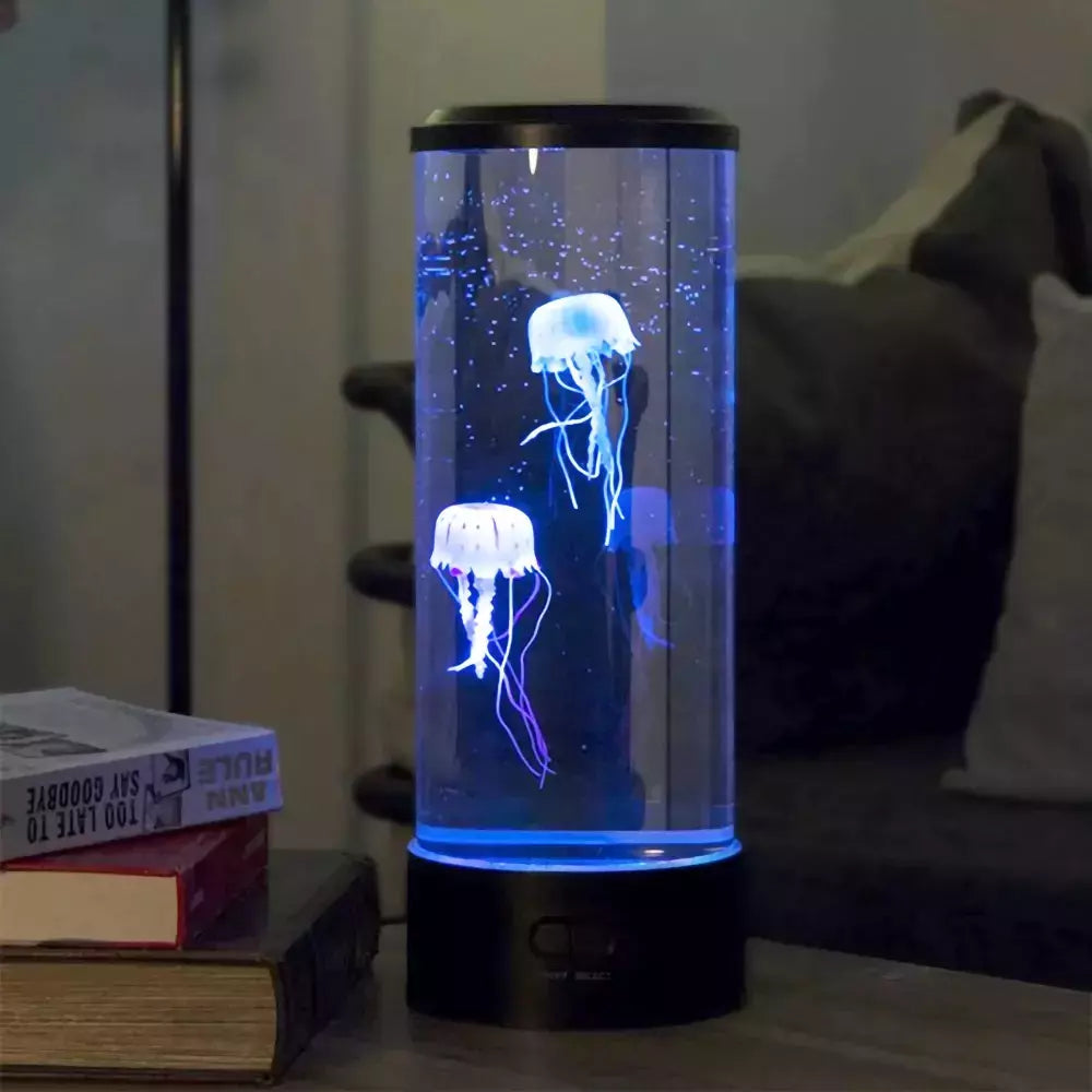 Color Changing Jellyfish Lamp, USB Battery Powered Table Night Light, Presente das Crianças, Home Bedroom Decor, Presentes de Aniversário, Meninos e Meninas