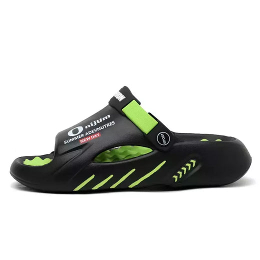 Chinelos masculinos de massagem, sandálias interiores e exteriores, sapatos casuais de praia, sola confortável, tamanho grande, 38-47, novo, 2022