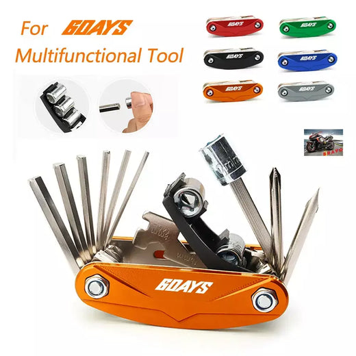 Para ktm 6 dias 250 300 450 500 exc EXC-F XC-W seis dias ferramenta da motocicleta reparação chave de fenda conjunto multifuncional ferramenta acessórios
