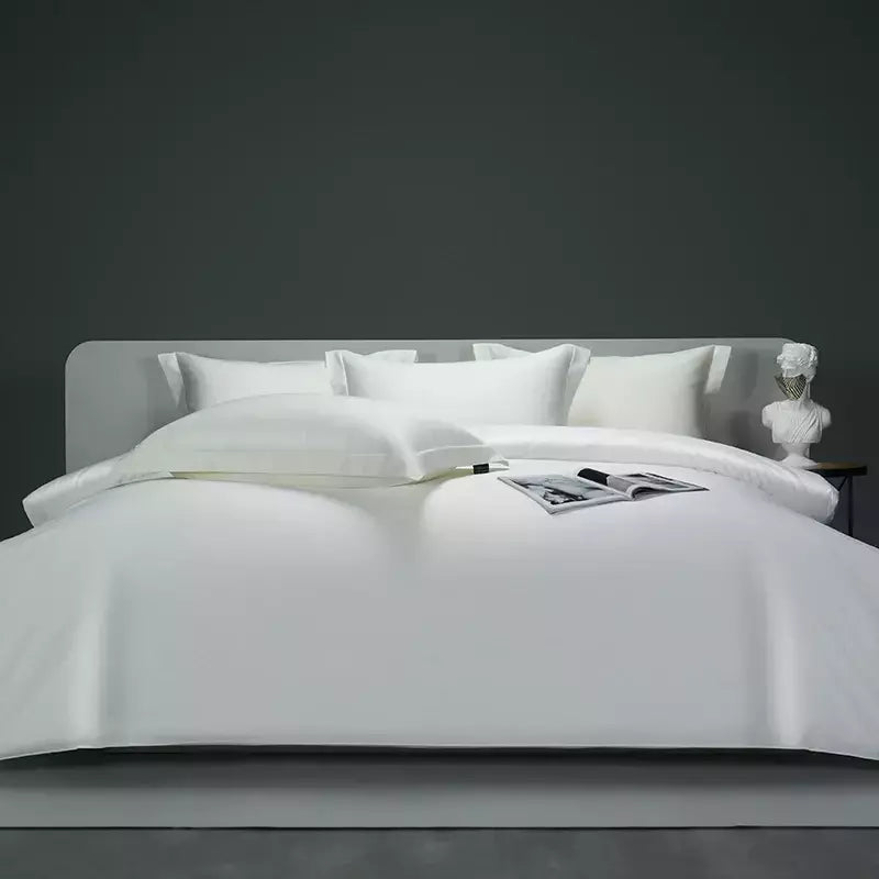 Twin único duplo rainha rei conjunto de cama cor sólida 1000tc algodão egípcio conjunto capa edredão folha lençol fronhas