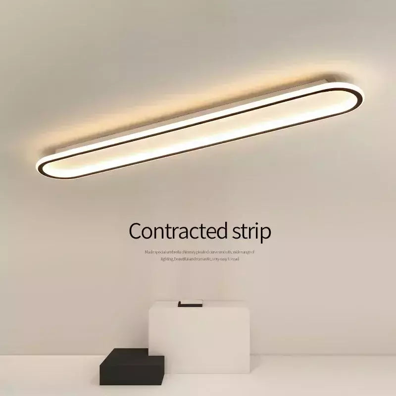 Modern Nordic LED teto lustre, Luzes de teto simples, Sala de estar, Sala de jan