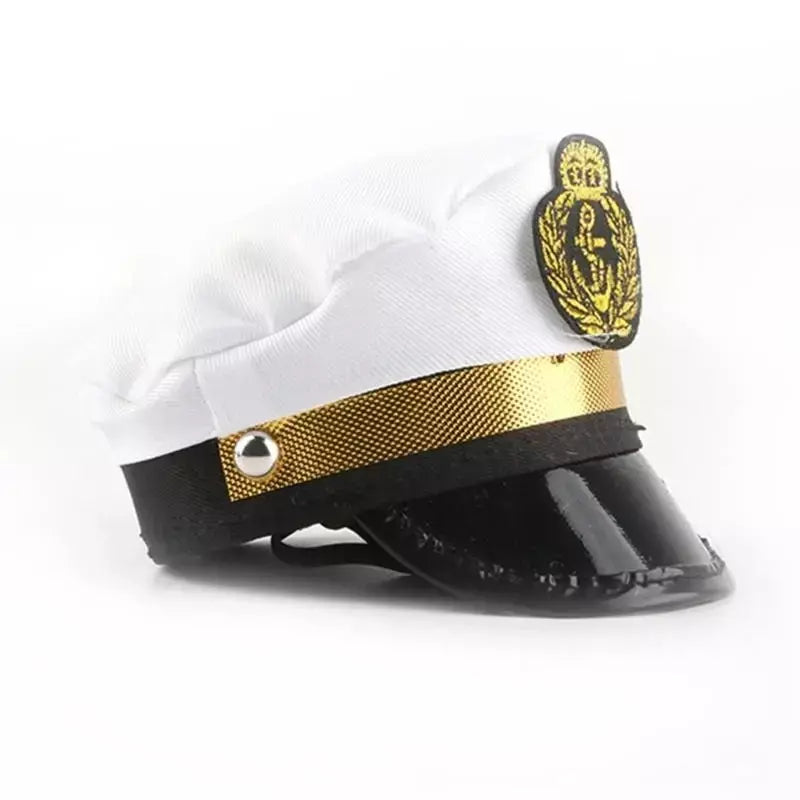 Chapéu engraçado para gatos Capitão Capitão Pirata Dress Fantas Fantas Capéu Pet Christmas Cosplay Capinho quente Cães