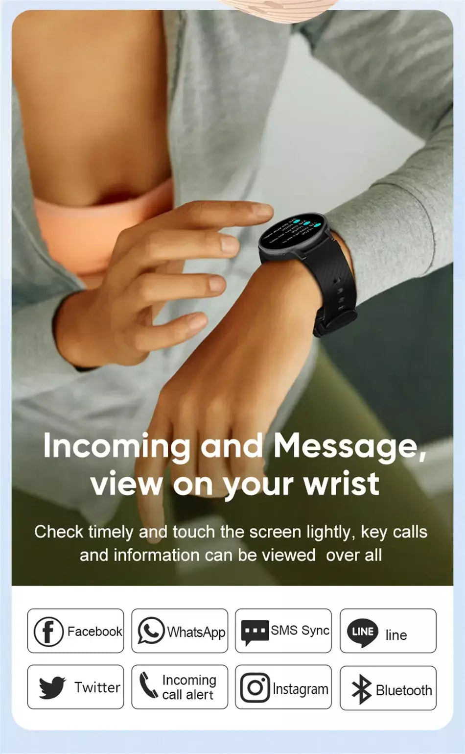 Xiaomi chamada relógio inteligente feminino mostrador personalizado relógios de aço masculino esportes rastreador fitness freqüência cardíaca smartwatch para android