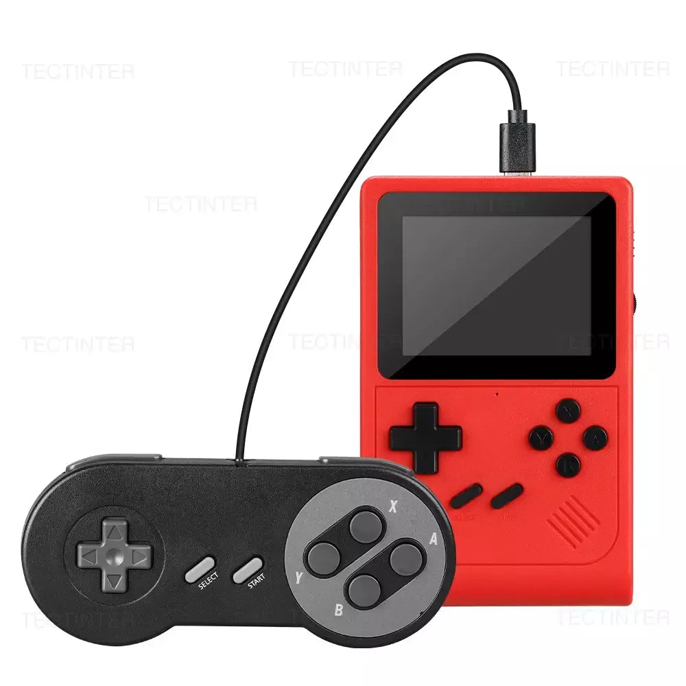 Gb300 portátil jogador de jogo portátil tela de 3.0 polegadas tv console de videogame saída av console de jogo retro embutido 8g 6000 + jogos