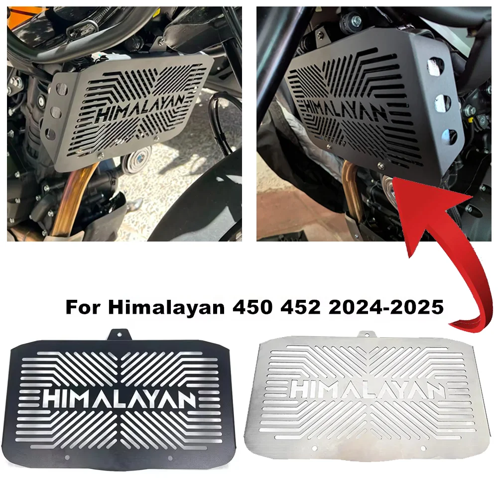 Para royal enfield himalayan radiador guarda grade capa de proteção alavancas engrenagens sliders acessórios da motocicleta 450 452 2024 2025