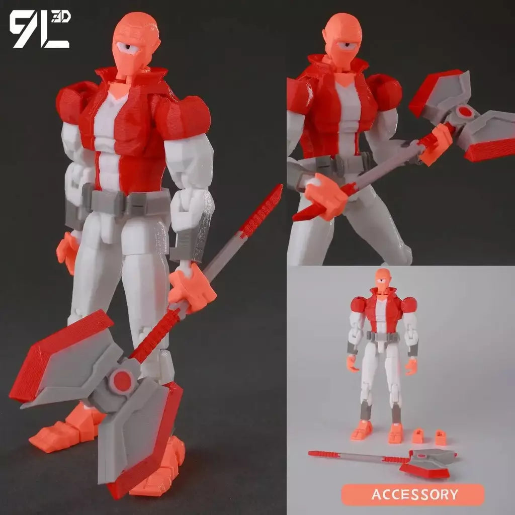 9l3d impresso invincible menino lucky13 manequim13 conquistar lex allen super-heróis anime brinquedos figuras de ação manequim modelo ornamentos