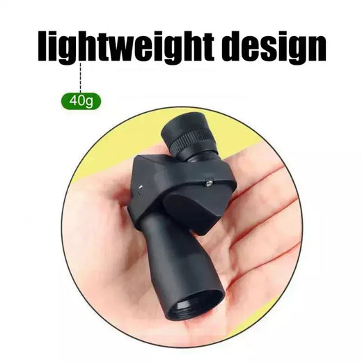 1 pçs ao ar livre de alta definição entusiasta telescópio monocular portátil, caça, acampamento, montanhismo, telescópio de observação de pássaros