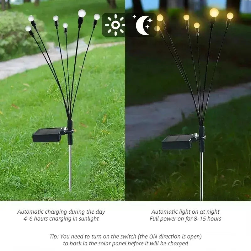 Luzes solares ao ar livre led solar cogumelo gramado luzes à prova dwaterproof água festa quintal pátio caminho lâmpada medusa para decoração de jardim
