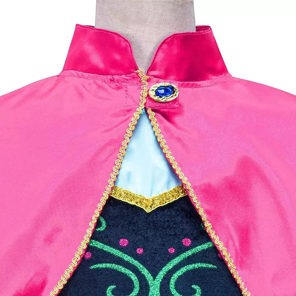 Elsa anna vestidos de princesa meninas malha lantejoulas vestido crianças cosplay neve rainha trajes halloween carnaval festa aniversário vestidos