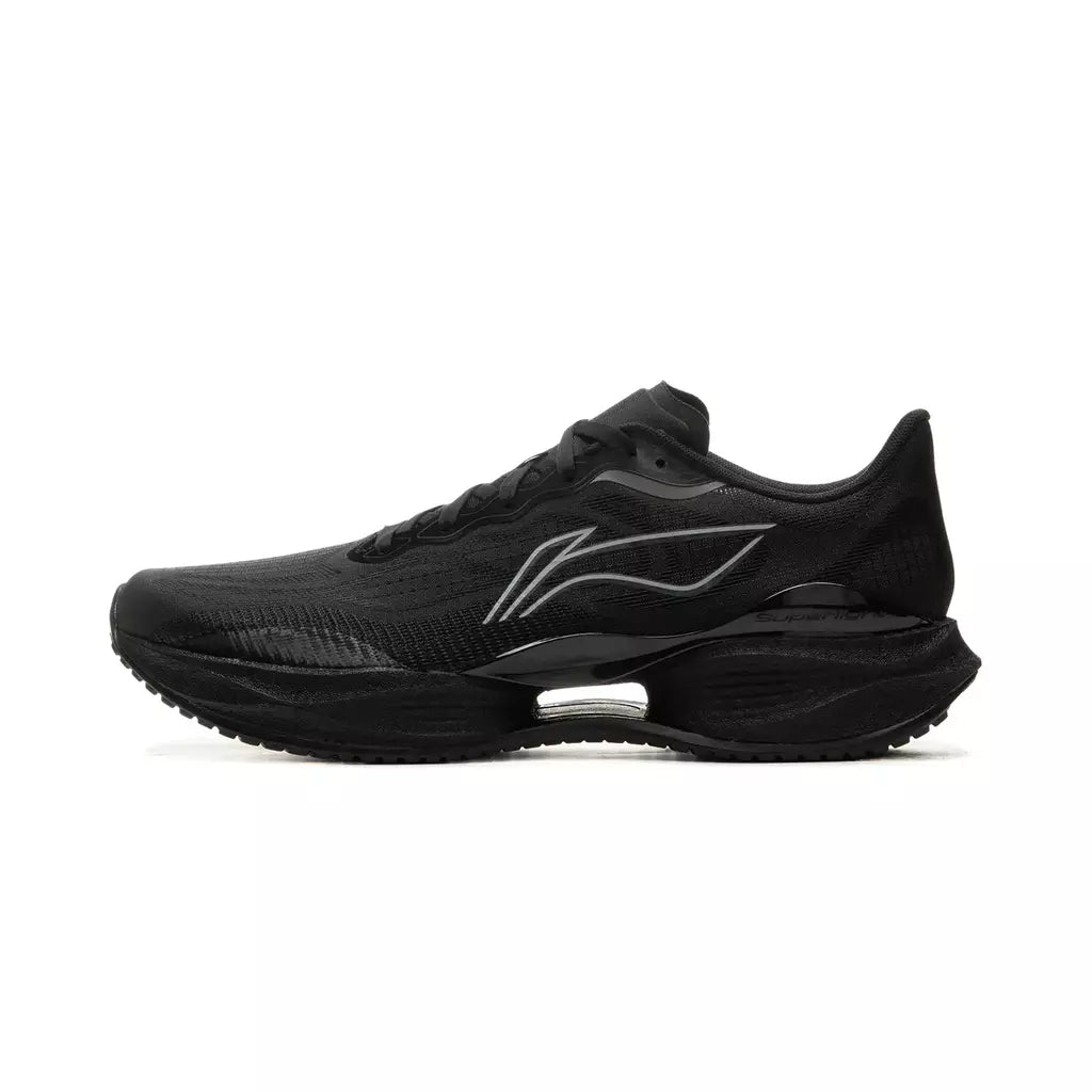 Li-ning men super light 22 luz tênis de corrida tempo bounse almofada baú forro de fibra wearable anti-deslizamento tênis arbv001