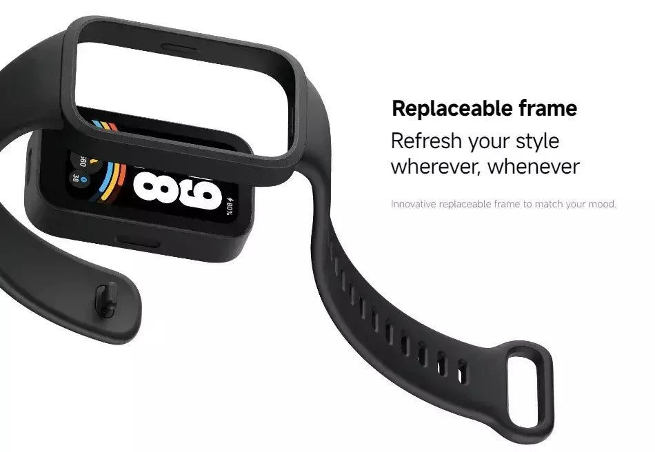 Versão global Xiaomi Smart Band 9 Active 1.47 ''Display 5ATM Modo de vida útil da bateria de 18 dias Monitoramento de saúde e fitness durante todo o dia