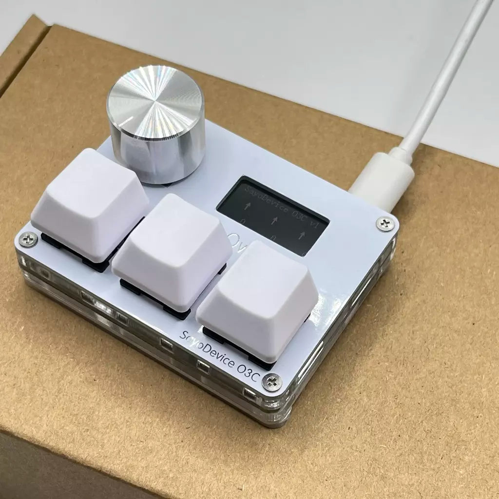 Pink SayoDevice OSU O3C Rápido Gatilho Hall Switches Wooting Vermelho Magnético Switches Teclado Com Botão Tela Copiar Colar Shotcut