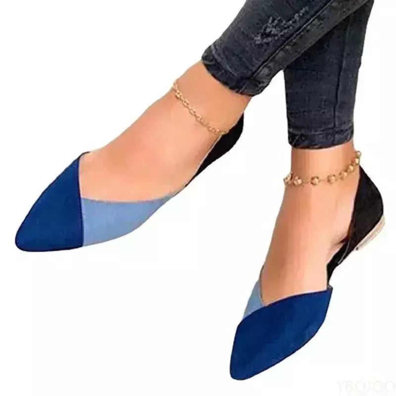 Sapatos de bailarina casuais confortáveis para mulheres, apartamentos bonitos e fashion, nova chegada, verão