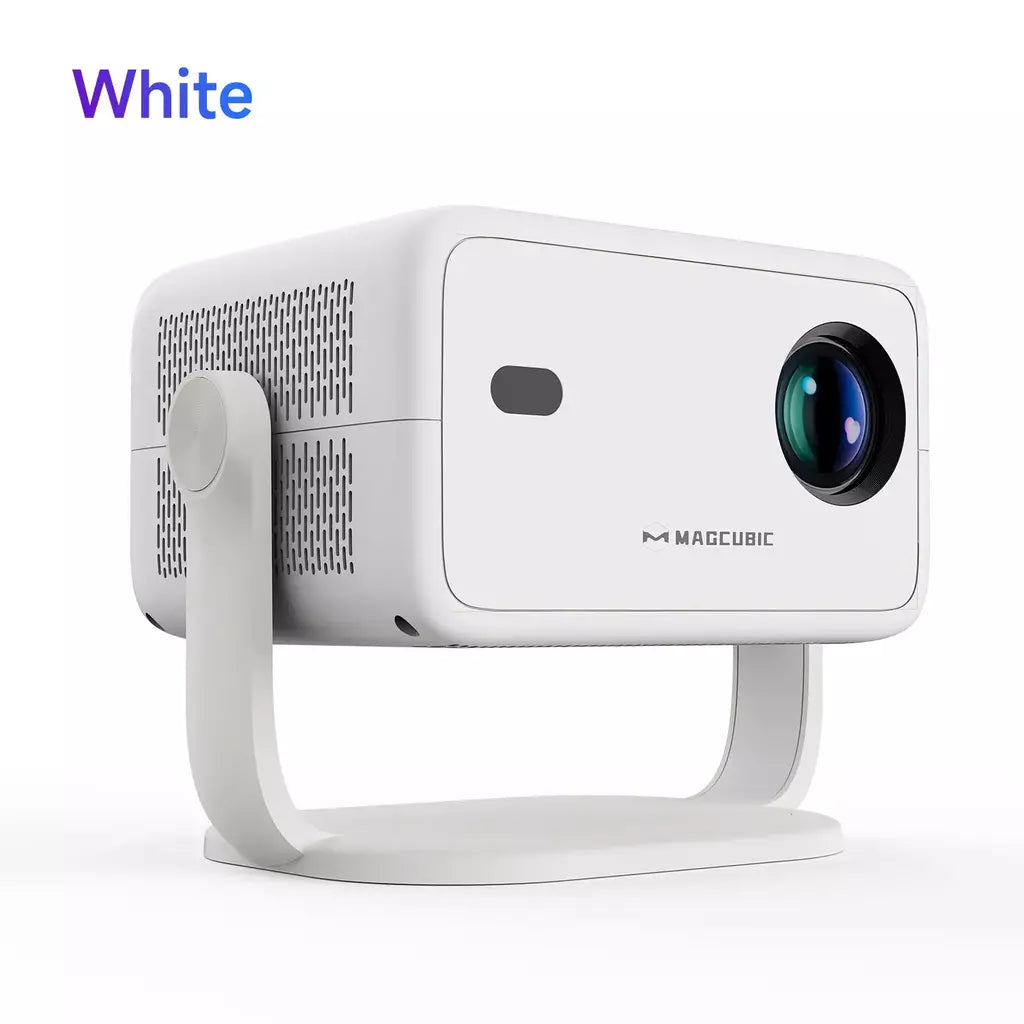 Magcubic L018 4K 650ANSI Projetor Portátil Nativo 1080P Foco Automático Correção Keystone Android 11 BT5.2 WIFI6 360 ° Cinema em casa