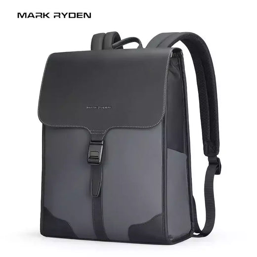 Mark Ryden-Mochila impermeável para laptop de grande capacidade para homens, mochilas casuais masculinas, bolsa de viagem de negócios, mochilas escolares de 15,6";;VERDADEIRO;;"MR 1622 BLACK,16 polegadas
