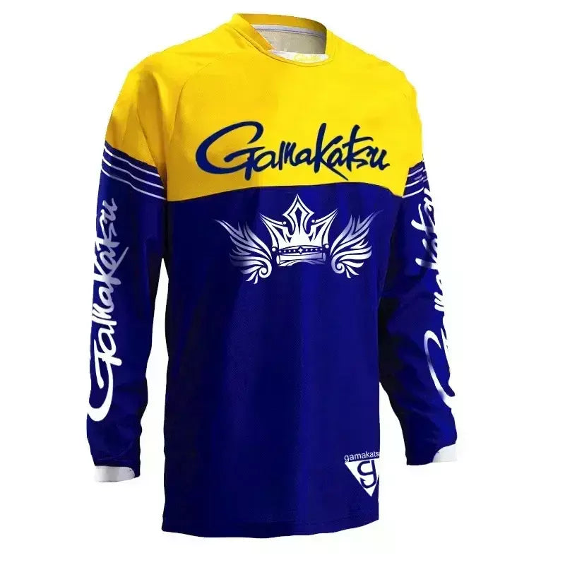 Novo verão anti-suor pesca t camisa outroor pesca esportes wear roupas de ciclismo proteção solar respirável camiseta de pesca