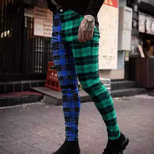 Calça de verão longa moda masculina, mini calça casual, simples e reta para negócios
