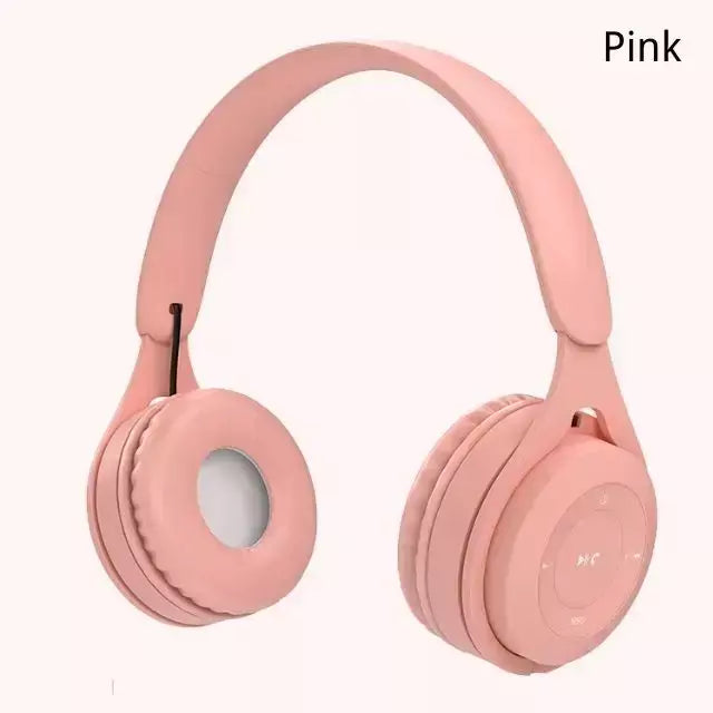 Y08 sem fio bluetooth fone de ouvido macaron estéreo bandana gaming headset com microfone gamer menina presente para tablet móvel