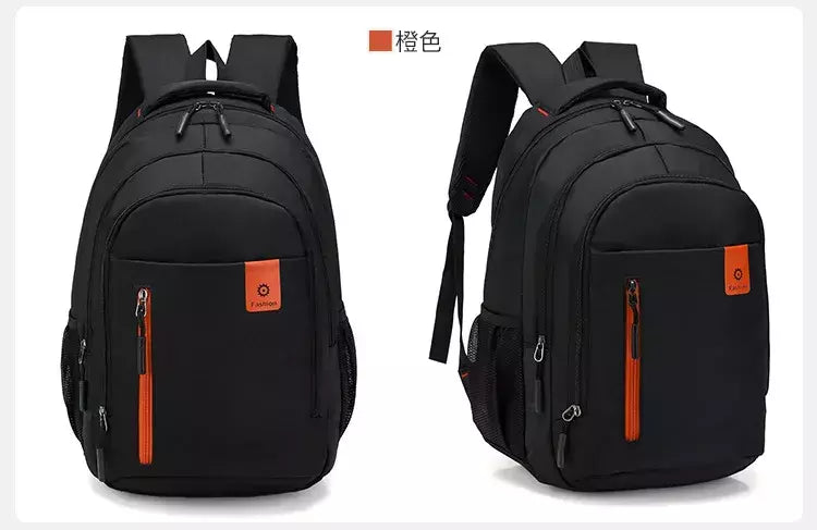 Mochila Oxford Business impermeável para homens e mulheres, bolsa para computador, mochila de viagem casual, mochila escolar luminosa, nova