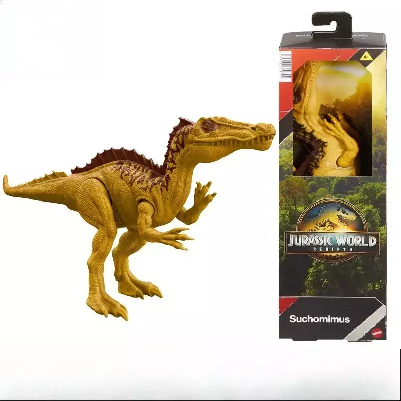 Mattel jurássico mundo renascimento dinossauro figura de ação mosasaur atrociraptor tiranossauro rex meninos brinquedos anime animal filme presente