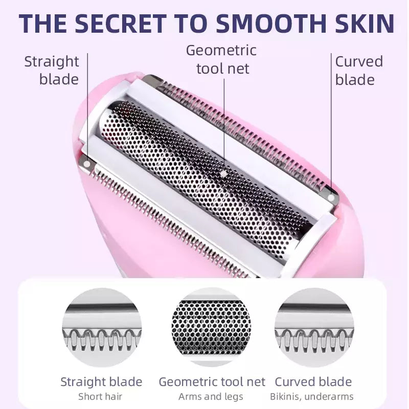 Kemei-3018 Women Shaver Wool Device Knife Electric Shaver Depilador De Lã Para Lady Shaver Female Care KM-3018