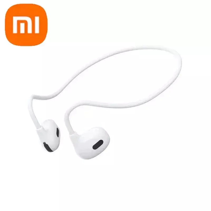 Xiaomi sem fio bluetooth 5.3 fones de ouvido de condução de ar à prova dwireless água estéreo over-ear esportes fones de ouvido com microfone