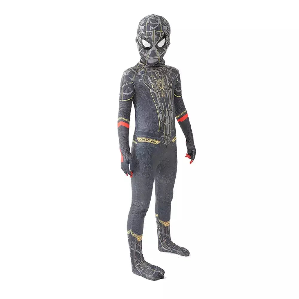 Tamanhos 100-190 traje do homem aranha presente de aniversário festa vestir-se homem-aranha clássico milhas super-herói cosplay traje