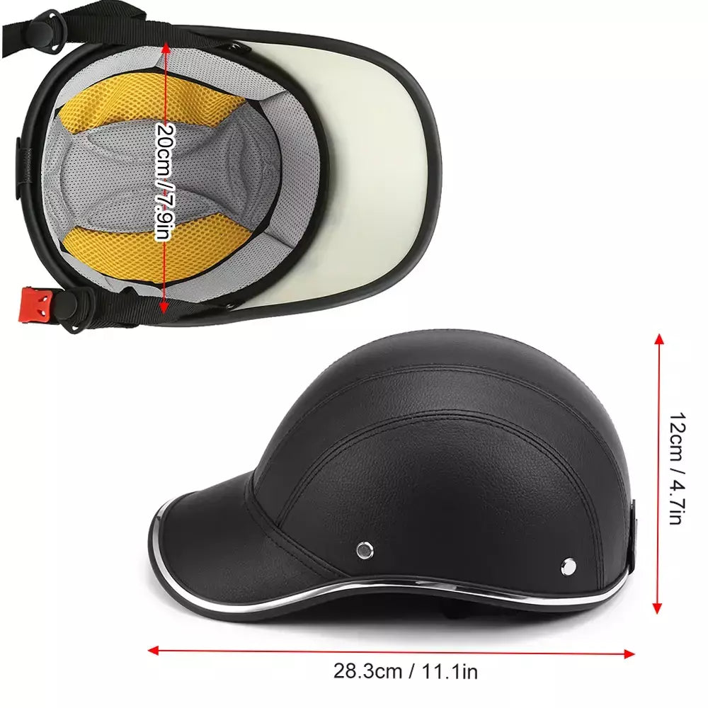Esportes ao ar livre ciclismo capacete de segurança boné de beisebol chapéu para motocicleta bicicleta scooter mountain road capacete para homens