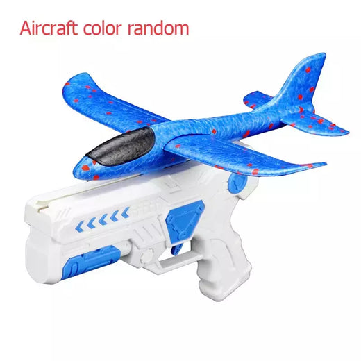 Lançador de avião Brinquedos para crianças, avião ao ar livre, avião voador antiderrapante, catapulta de espuma EPP, presentes de aniversário para meninos e meninas