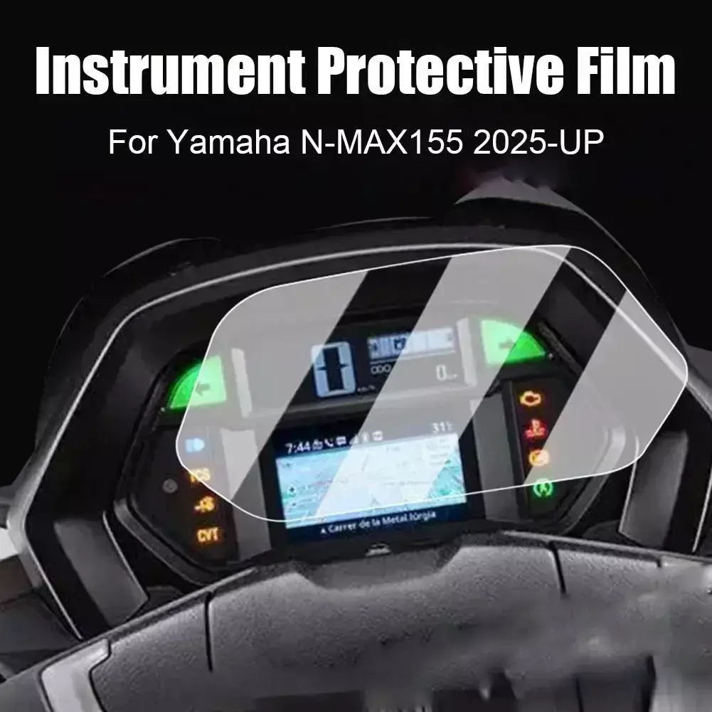 Protetor de tela do painel para yamaha nmax 155 2025 ultra claro anti risco cluster instrumento filme nmax155 acessórios