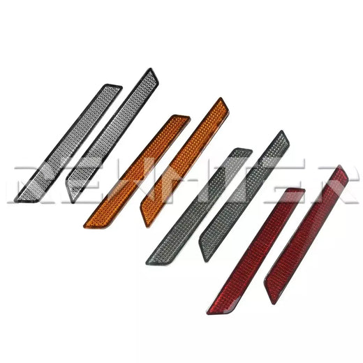 Motocicleta ABS Refletores Adesivos, Tampa de trava de saco de sela, Harley Touring Street, Electra Glide, Road King, FLT, FLHT, 14-23, 2pcs