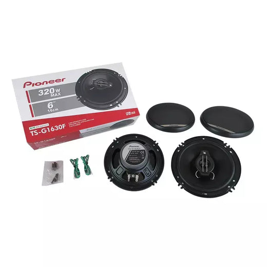 6 polegadas 640W (2 * 320W) 3Way Universal Car Coaxial Auto Música Estéreo Full Range Frequency Hifi Speakers Instalação não destrutiva