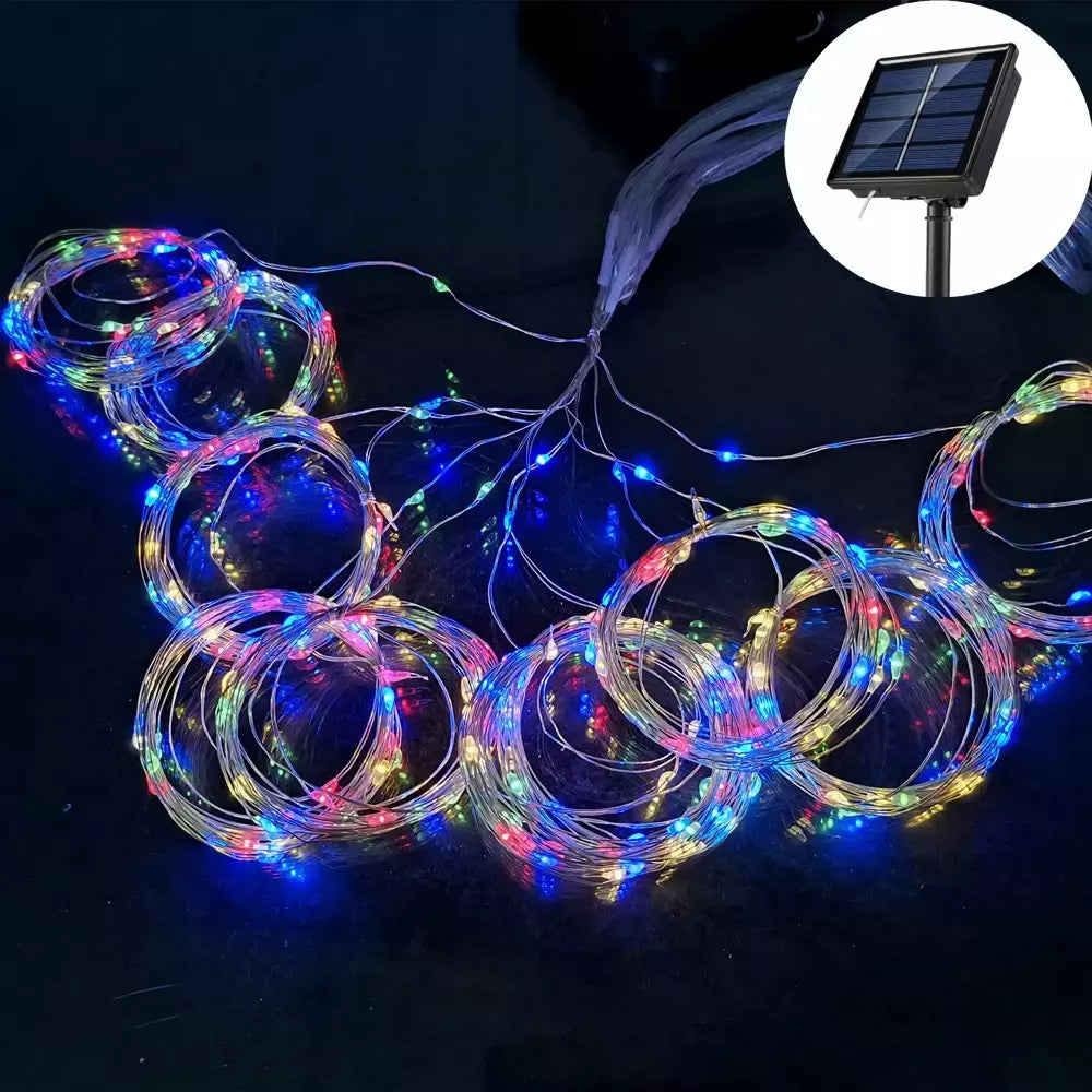 3m x 3m solar led cortina de luz da corda guirlanda luzes de natal casamento fada luz festa quintal jardim decoração iluminação do feriado
