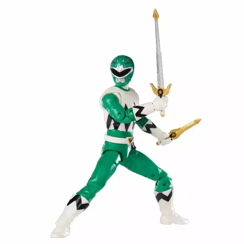 Hasbro power rangers relâmpago coleção dino trovão amarelo ranger/lost galaxy verde/força selvagem azul figura de ação modelo presentes