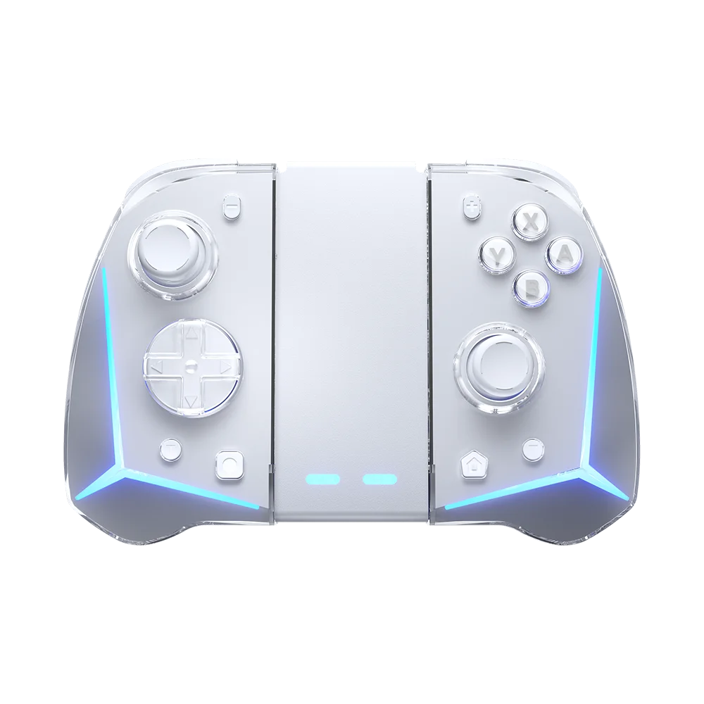 EasySMX S15 L/R Joypad ergonômico sem fio RGB controlador compatível com Nintendo Switch/OLED, giroscópio, Amiibo, efeito Hall