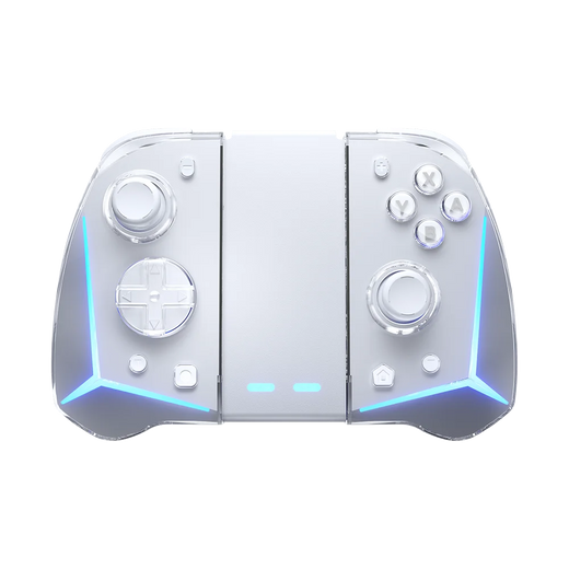 EasySMX S15 L/R Joypad ergonômico sem fio RGB controlador compatível com Nintendo Switch/OLED, giroscópio, Amiibo, efeito Hall