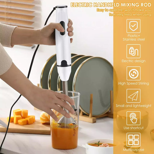 Liquidificador De Imersão De Aço Inoxidável De Grau Alimentício, Bastão Elétrico Em Casa, Gadgets De Cozinha De Molho De Purê De Sopa