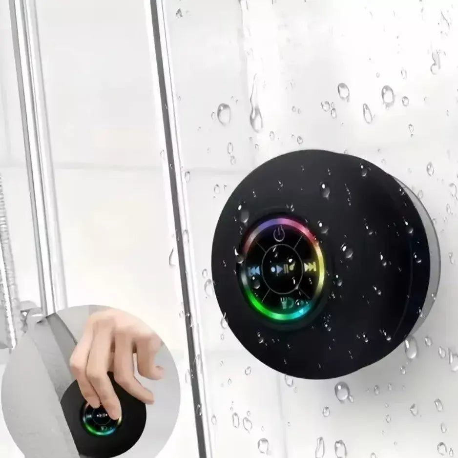 Alto-falante sem fio recarregável, bluetooth, com luz colorida, portátil, mini alto-falante para casa, acampamento ao ar livre