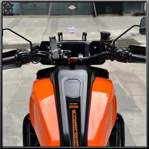 Pan america1250 acessórios adesivo de tanque de combustível de motocicleta para harley davidson pan america 1250 2022-2024 almofada protetora de borracha 3d