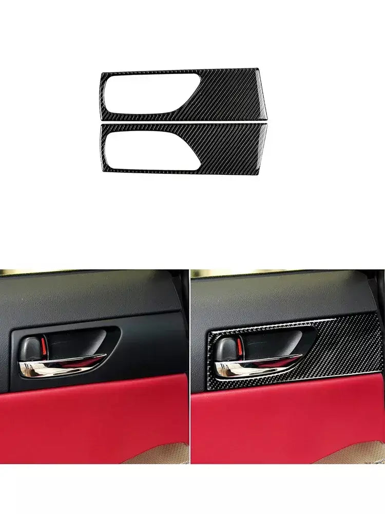Material De Fibra De Carbono Adesivos, Auto Molduras Interiores, Tira Decorativa, Acessórios Do Carro, Lexus IS250 IS250C IS300 2014-2018