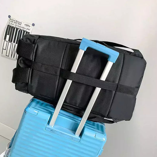 Saco de ginástica esporte impermeável para homens, mochila de viagem grande, skate para ombro, treino crossbody, laptop, seco, molhado, mochilas escolares