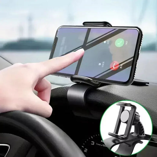 Painel universal suporte do telefone do carro suporte clipe de montagem gps suporte do telefone móvel do carro no carro para iphone xiaomi samsung